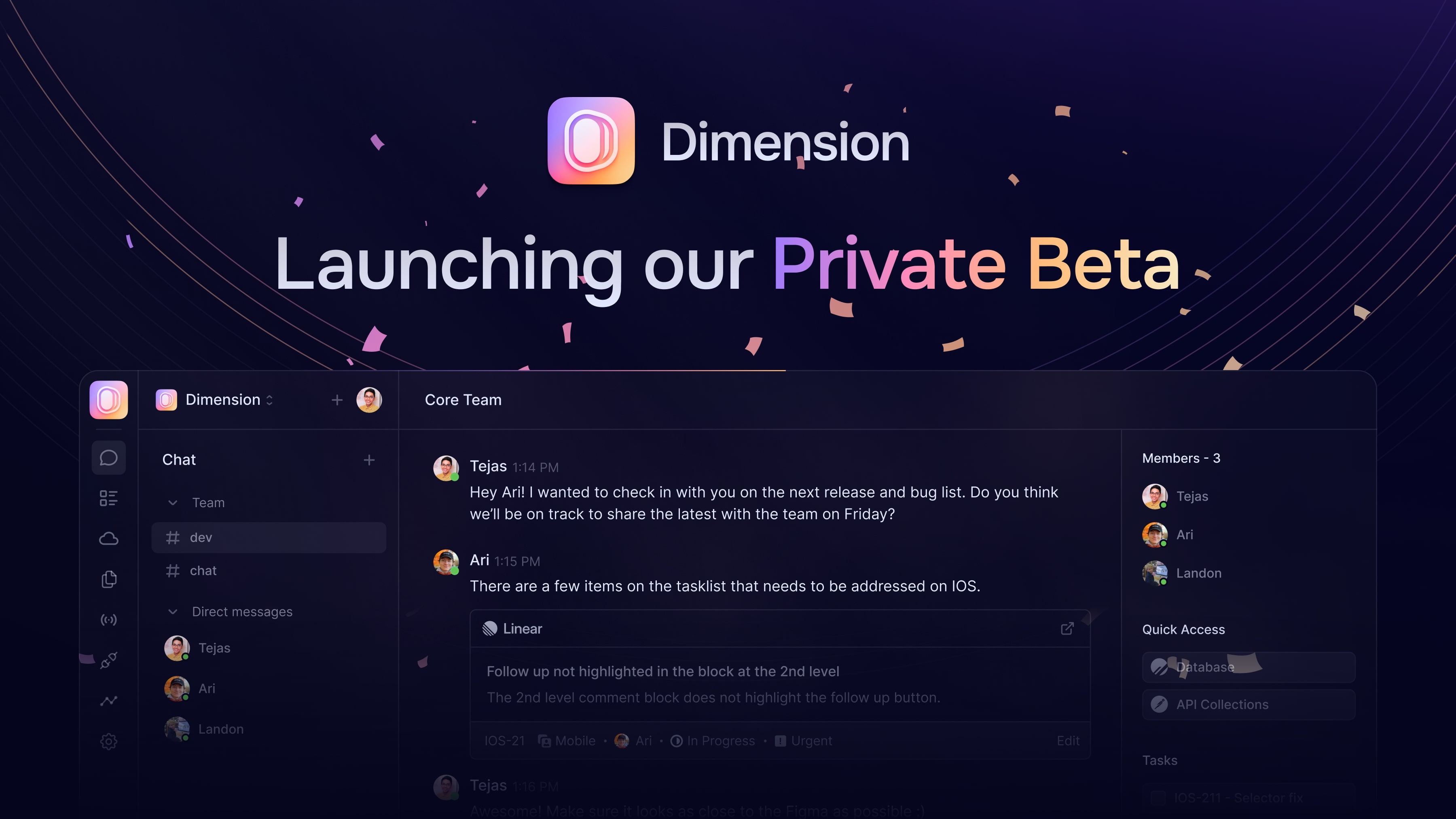 Launching our Private Beta